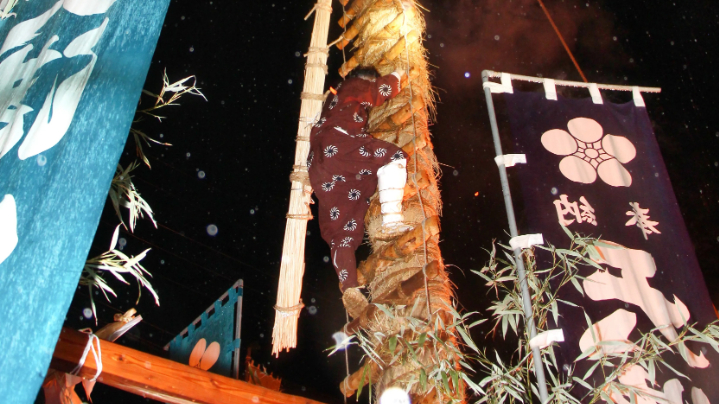 川名津神楽と柱松神事