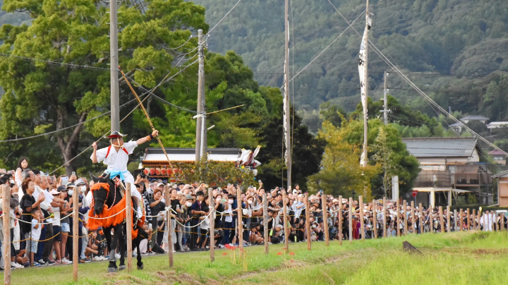 吉保八幡神社例祭 流鏑馬神事